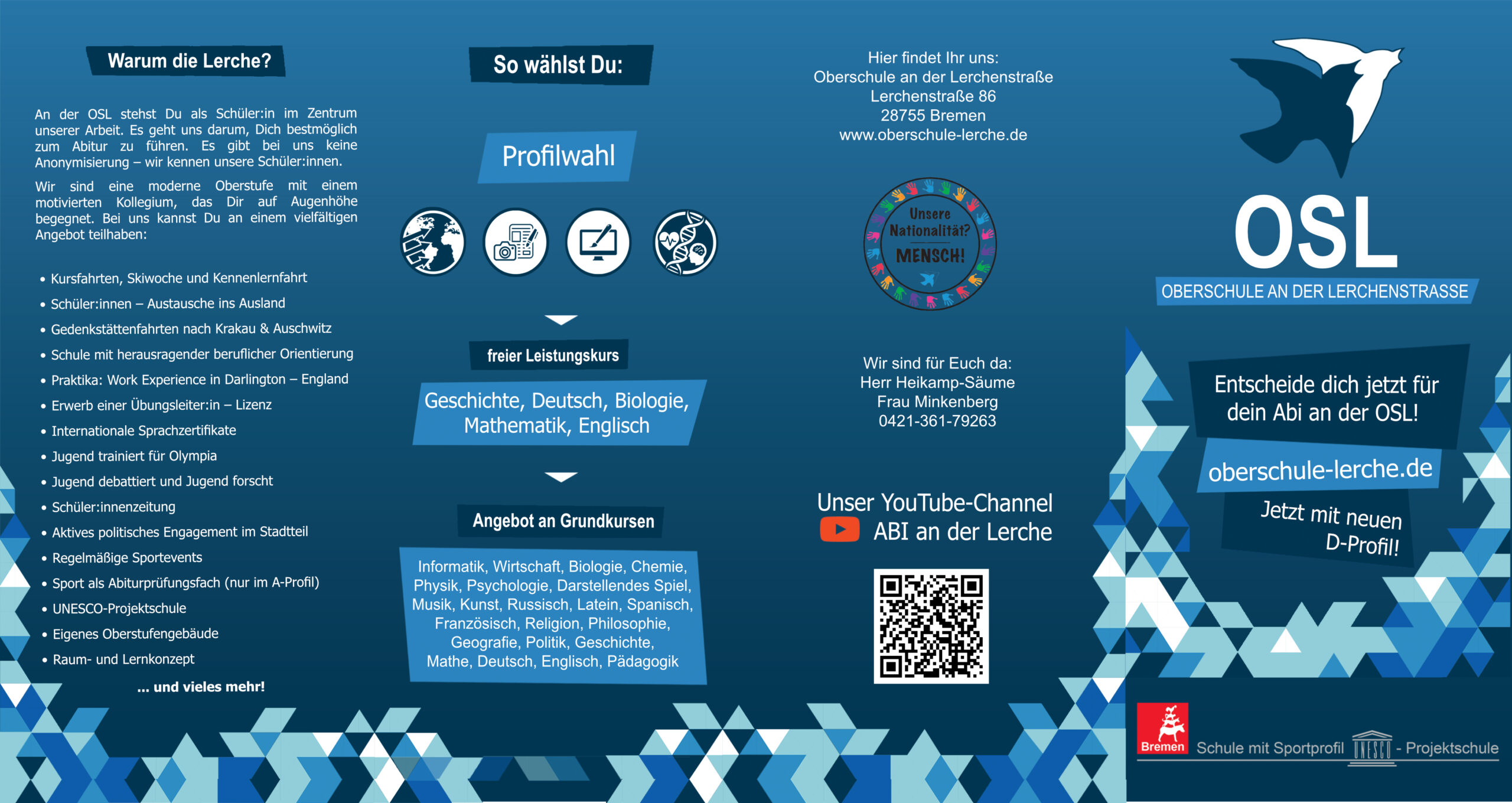 Rückseite Flyer 2026 Lerche