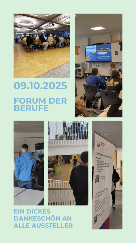 Forum der Berufe - Dankeschön
